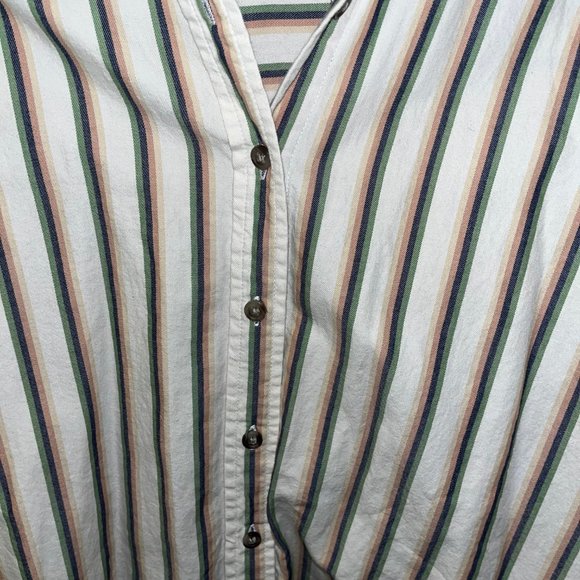 Multicolour striped button up shirt - Picture 4 of 4